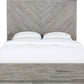 Alexandra Queen-Size Solid Wood Storage Bed in Rustic Latte
