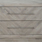 Alexandra Solid Wood Two Drawer Nightstand in Rustic Latte