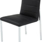 Amalfi Metal Back Chair in Soot