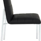 Amalfi Metal Back Chair in Soot