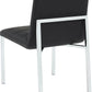 Amalfi Metal Back Chair in Soot