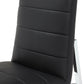 Amalfi Metal Back Chair in Soot