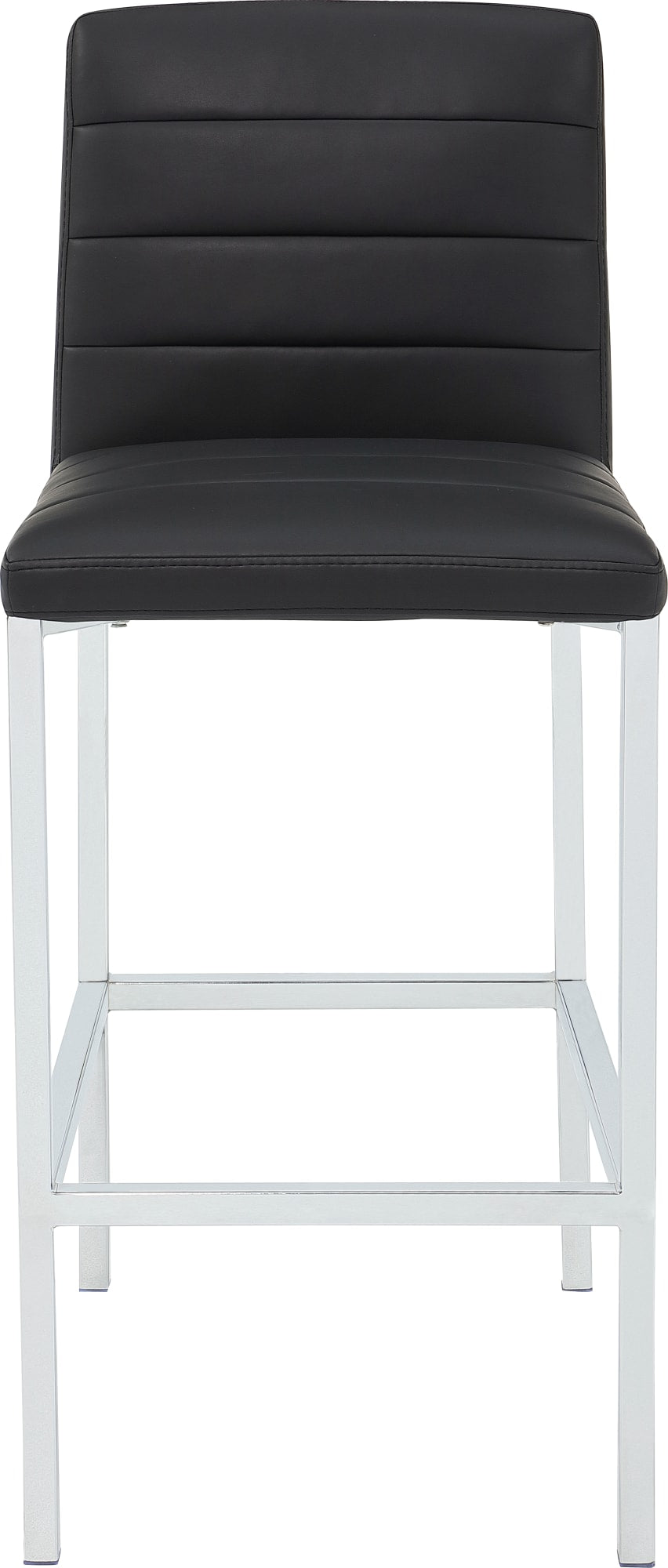 Amalfi Metal Back Bar Stool in Soot