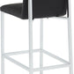 Amalfi Metal Back Bar Stool in Soot
