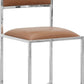 Amalfi X-Base Chair in Cognac Leather