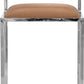Amalfi X-Base Counter Stool in Cognac Leather