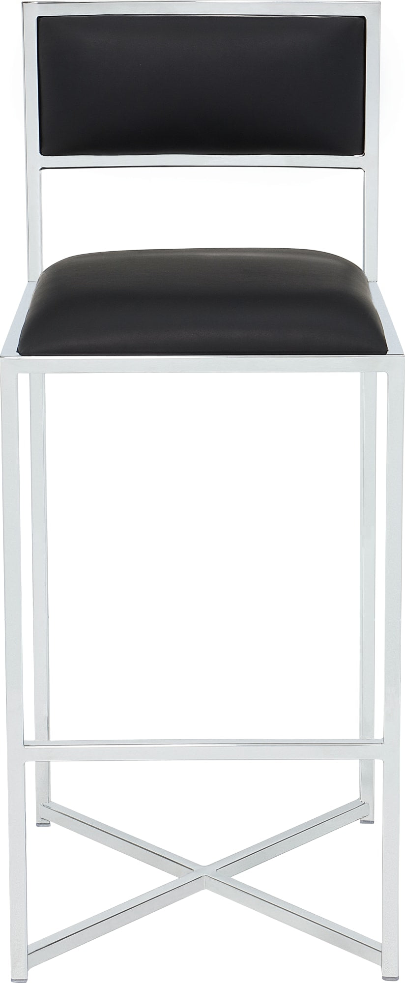 Amalfi X-Base Bar Stool in Soot