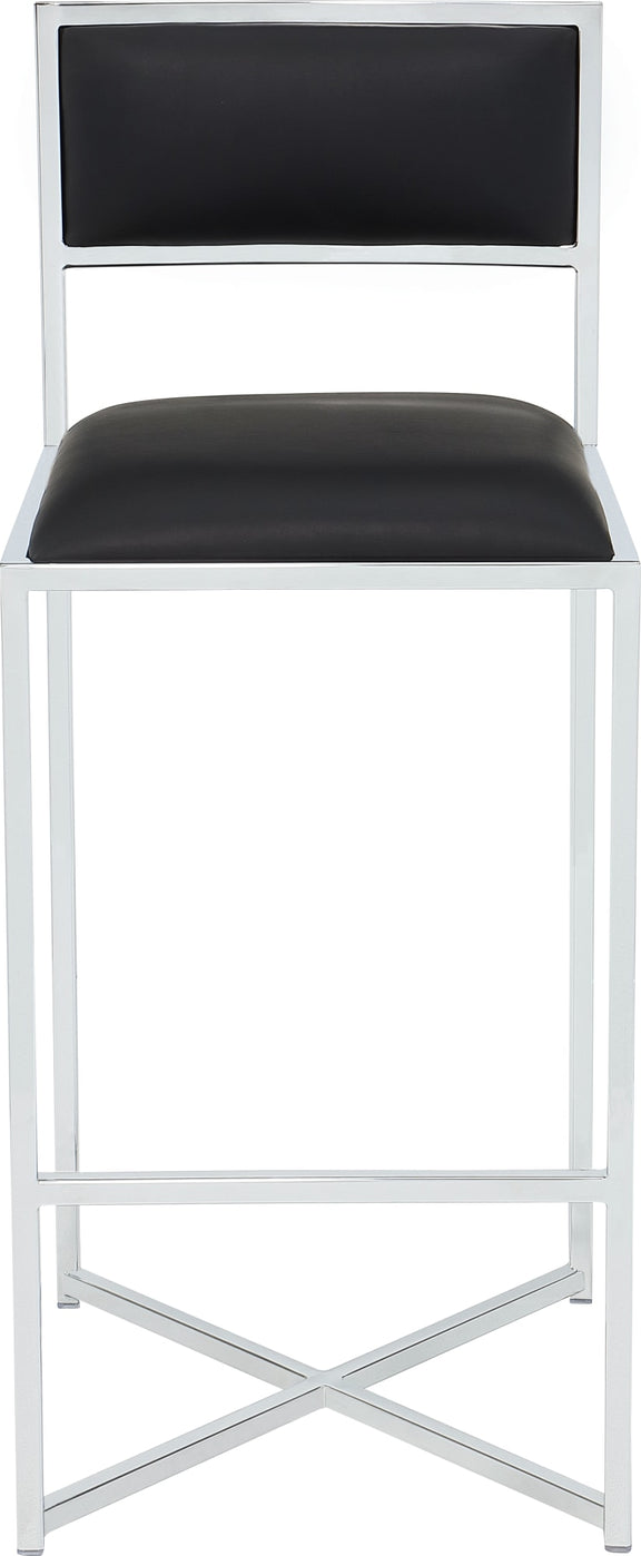Amalfi X-Base Bar Stool in Soot