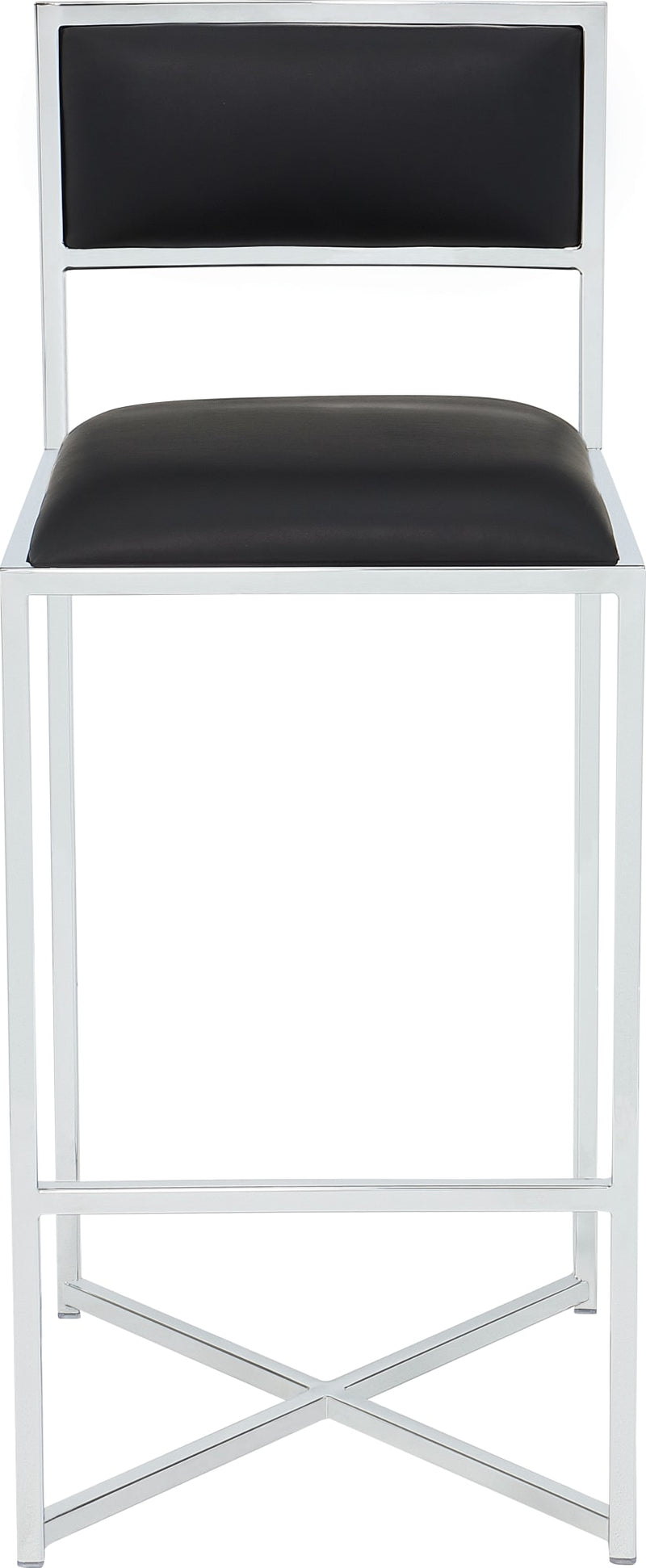 Amalfi X-Base Bar Stool in Soot