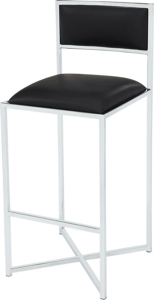 Amalfi X-Base Bar Stool in Soot