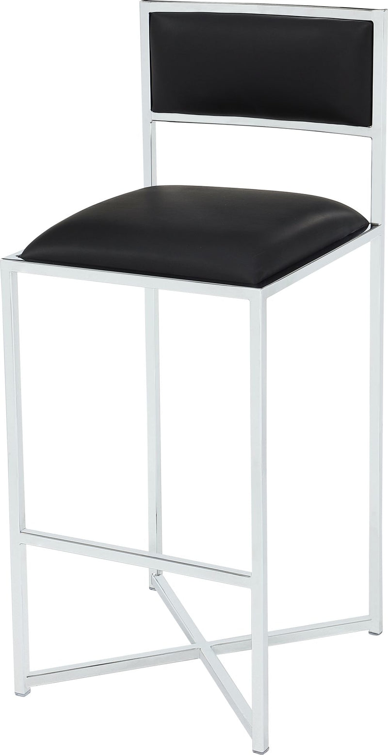 Amalfi X-Base Bar Stool in Soot