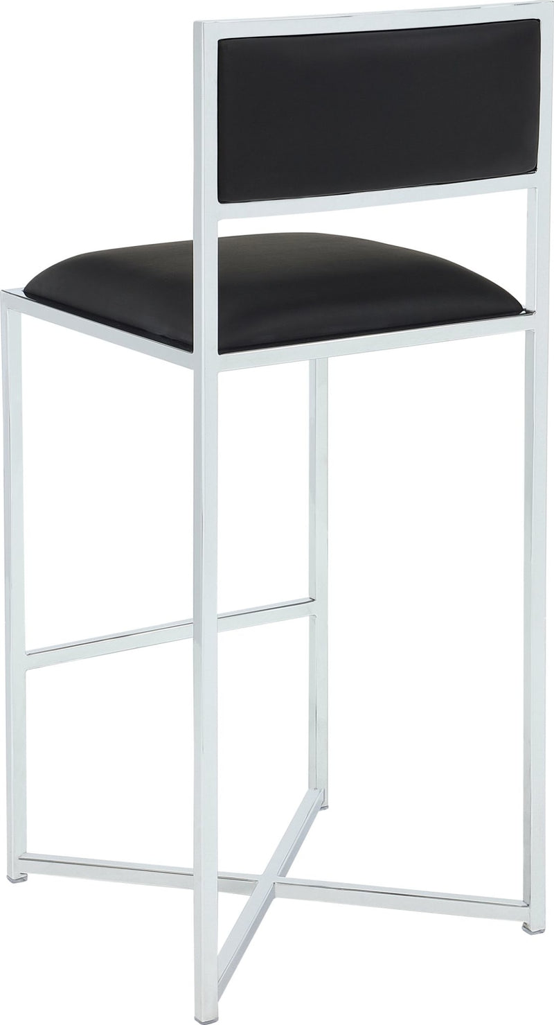 Amalfi X-Base Bar Stool in Soot