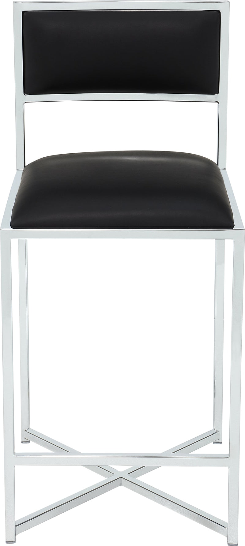 Amalfi X-Base Counter Stool in Soot