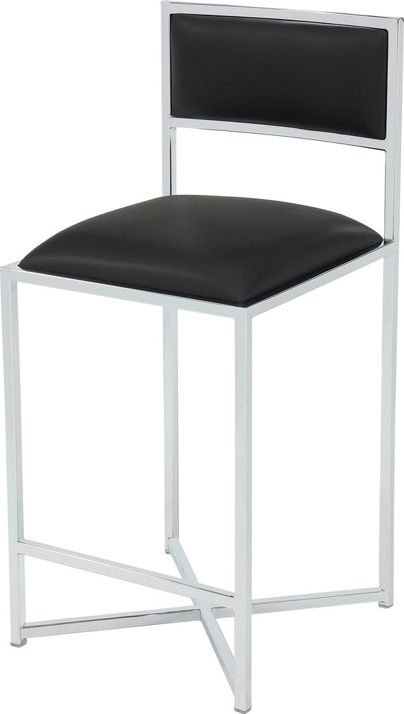 Amalfi X-Base Counter Stool in Soot