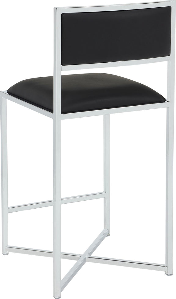 Amalfi X-Base Counter Stool in Soot
