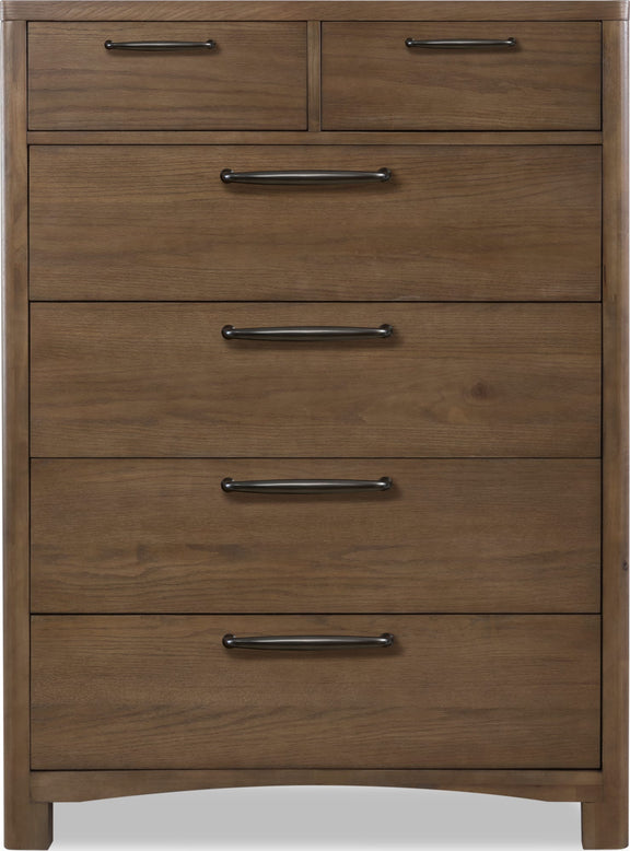 Arden 6 Drw Chest - Tvrn Brown