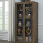Arden Curio Cabinet - Tvn Brwn