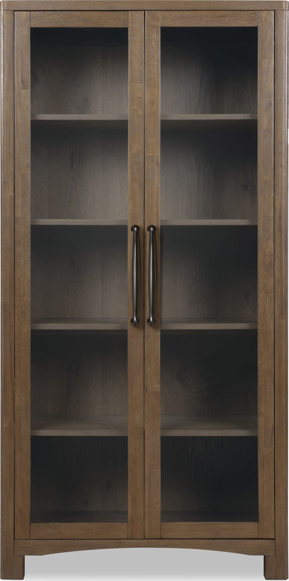 Arden Curio Cabinet - Tvn Brwn