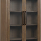 Arden Curio Cabinet - Tvn Brwn