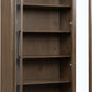 Arden Curio Cabinet - Tvn Brwn