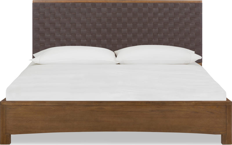 Arden Pfm CK Bed - Dk Ch/T Bwn