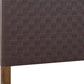 Arden Pfm CK Bed - Dk Ch/T Bwn