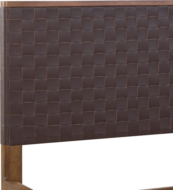 Arden Pfm FL Bed - Dk Ch/T Bwn