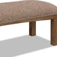 Arden Uph Bench - Mlt Grn/T Bn