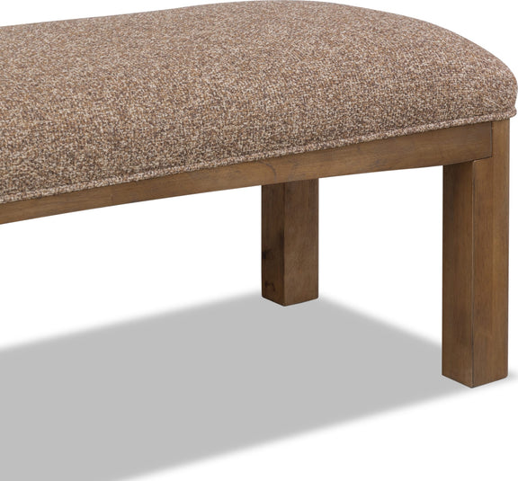 Arden Uph Bench - Mlt Grn/T Bn