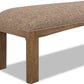 Arden Uph Bench - Mlt Grn/T Bn