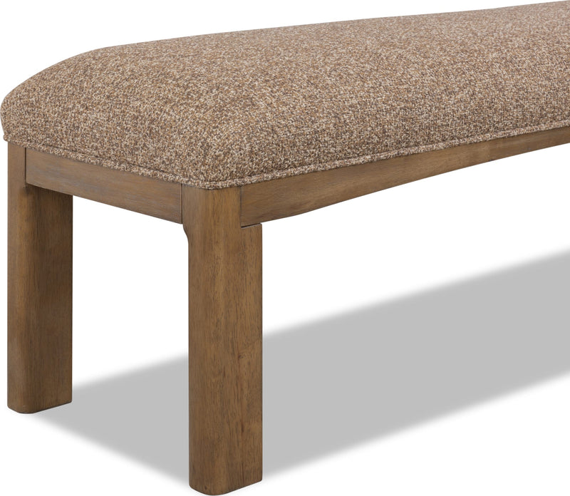Arden Uph Bench - Mlt Grn/T Bn
