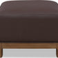 Arden Uph Ottoman - D Ch/T Bwn