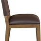 Arden Wvn Sd Chair - D C/T Brn