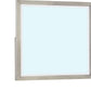 Argento Dresser Mirror in Misty Grey