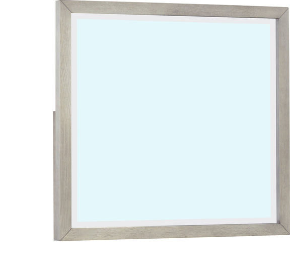 Argento Dresser Mirror in Misty Grey