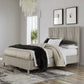 Argento Queen Bed in Misty Grey