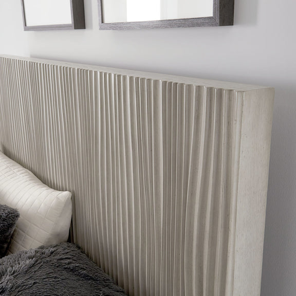 Argento King Bed in Misty Grey