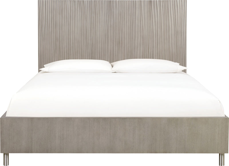 Argento King Bed in Misty Grey