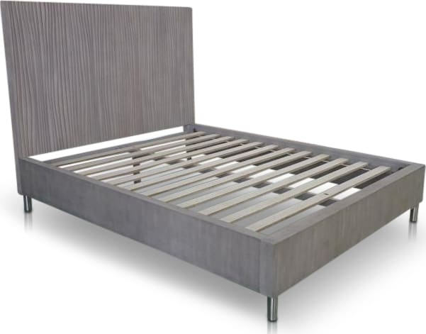 Argento Full Bed in Misty Grey