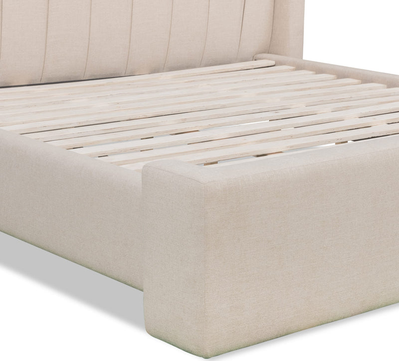 Arroyo Uph CKing Bed - Cashew