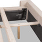 Arroyo Uph King Bed - Cashew