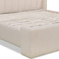 Arroyo Uph Queen Bed - Cashew