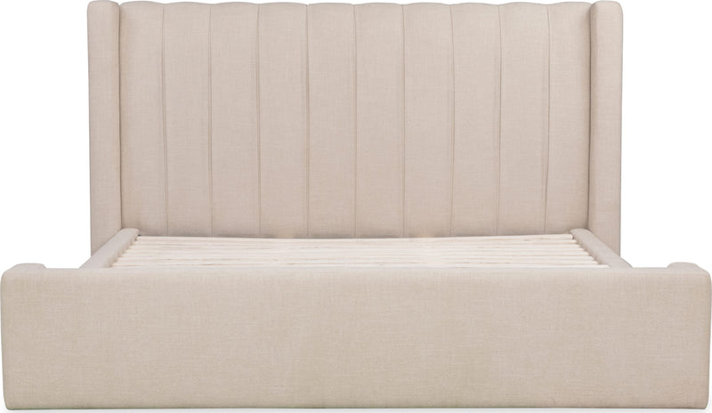 Arroyo Uph Queen Bed - Cashew