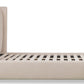 Arroyo Uph Queen Bed - Cashew