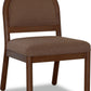 Astor Arc Bk Chair - Wt Bd/Clt