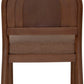 Astor Arc Bk Chair - Wt Bd/Clt