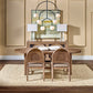 Astor Arc Bk Chair - Wt Bd/Clt