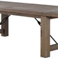 Autumn Solid Wood Extending Dining Table in Flink Oak