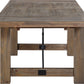 Autumn Solid Wood Extending Dining Table in Flink Oak