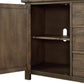 Autumn Solid Wood Three Drawer Two Door Sideboard in Flint Oak
